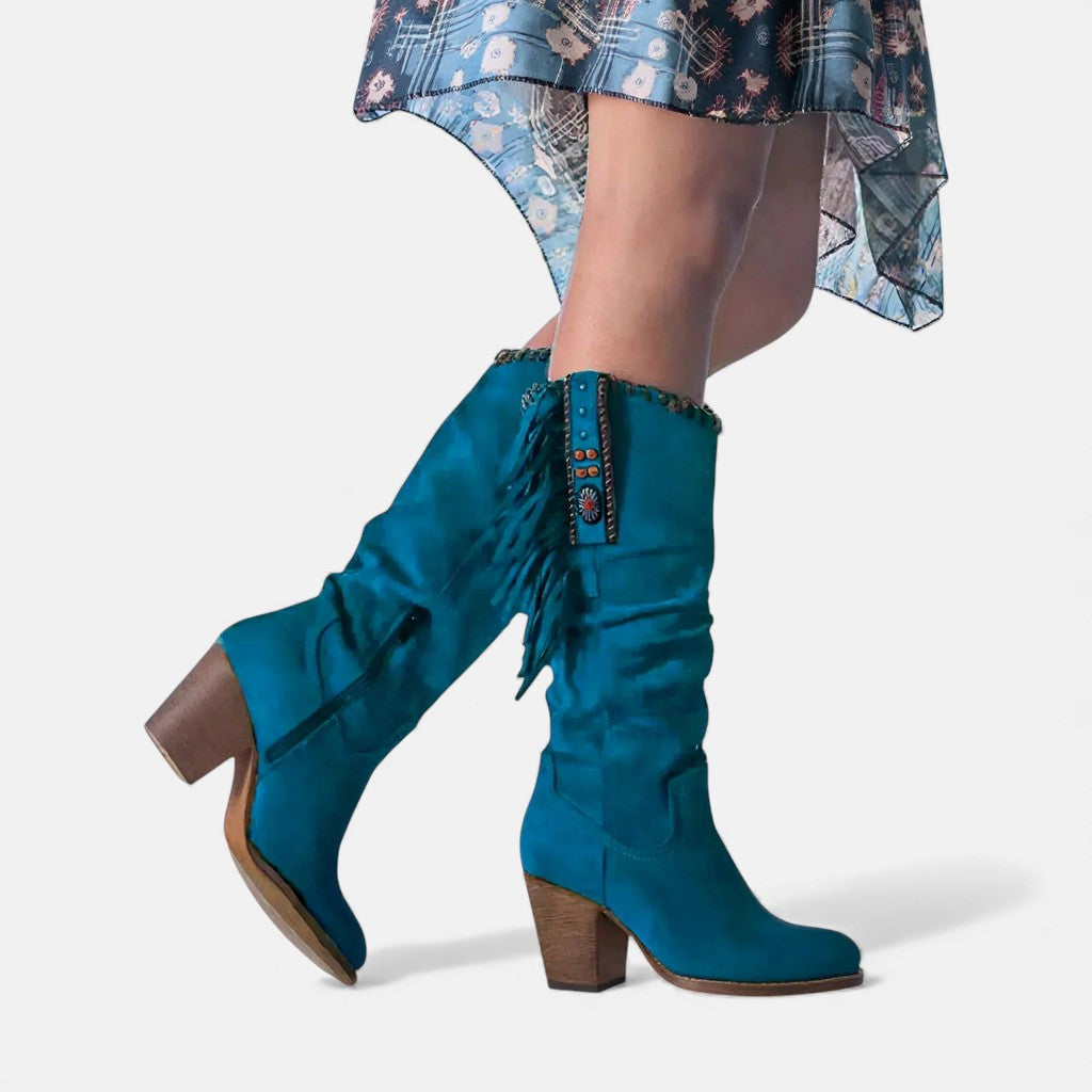 Ursula - Bequeme Leder-Stiefeletten