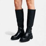 Karin - Schwarze Hohe Stiefel