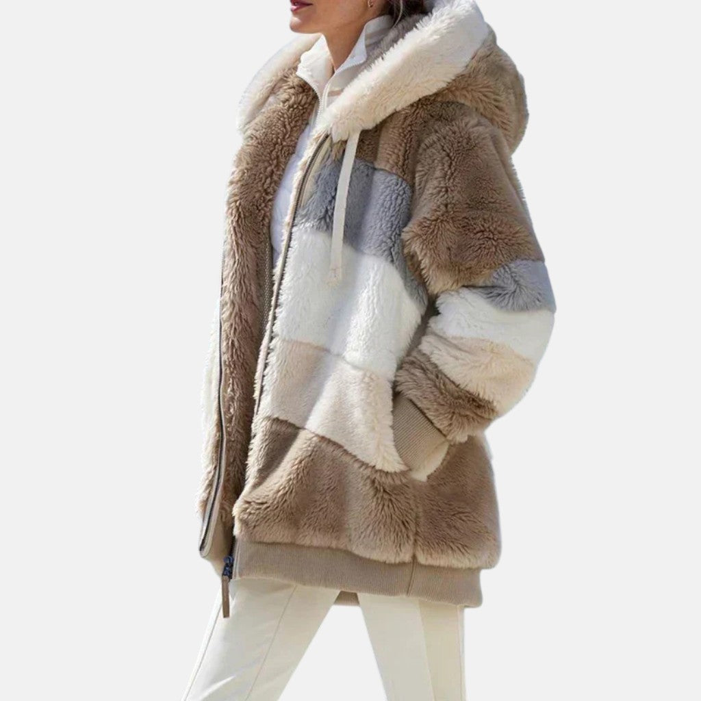 Roberta - Damen Winterjacke mit Kapuze