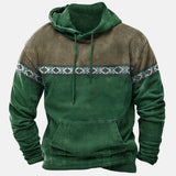 Archer | Hoodie mit ethnischen Mustern