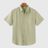 Marrakech | Kurzarm-Leinenhemd