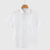 Marrakech | Kurzarm-Leinenhemd