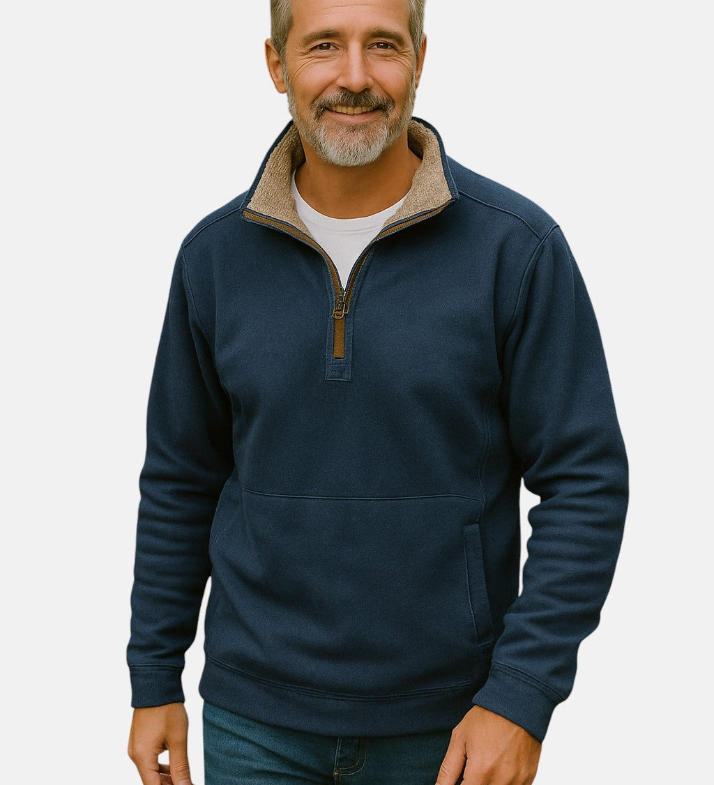 ARTHUR | POLOSHIRT MIT FLEECEFUTTER