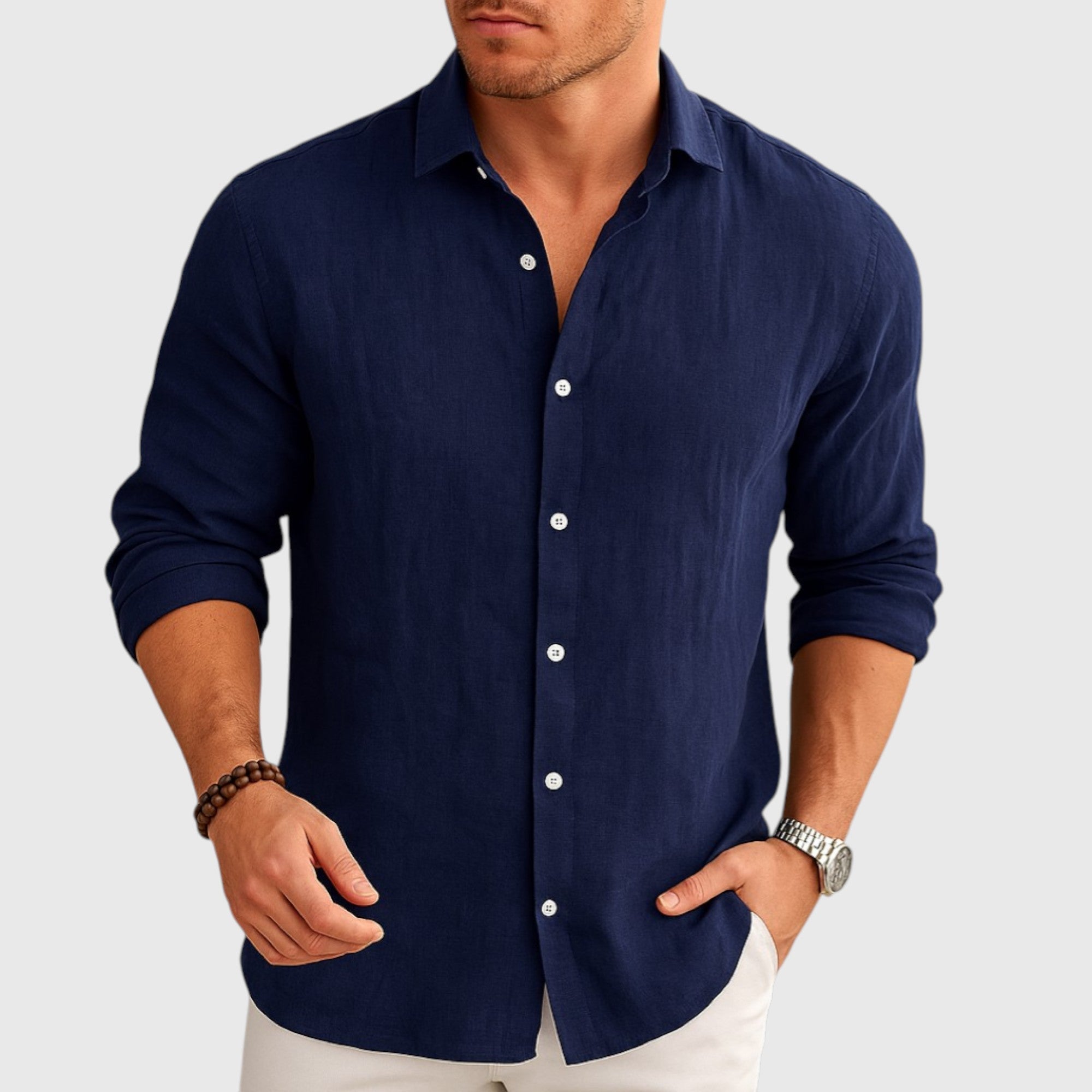 Juan | Essenzielle Leinenhemd