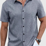 Santo | Leichte Kurzarmbluse aus Leinenmix