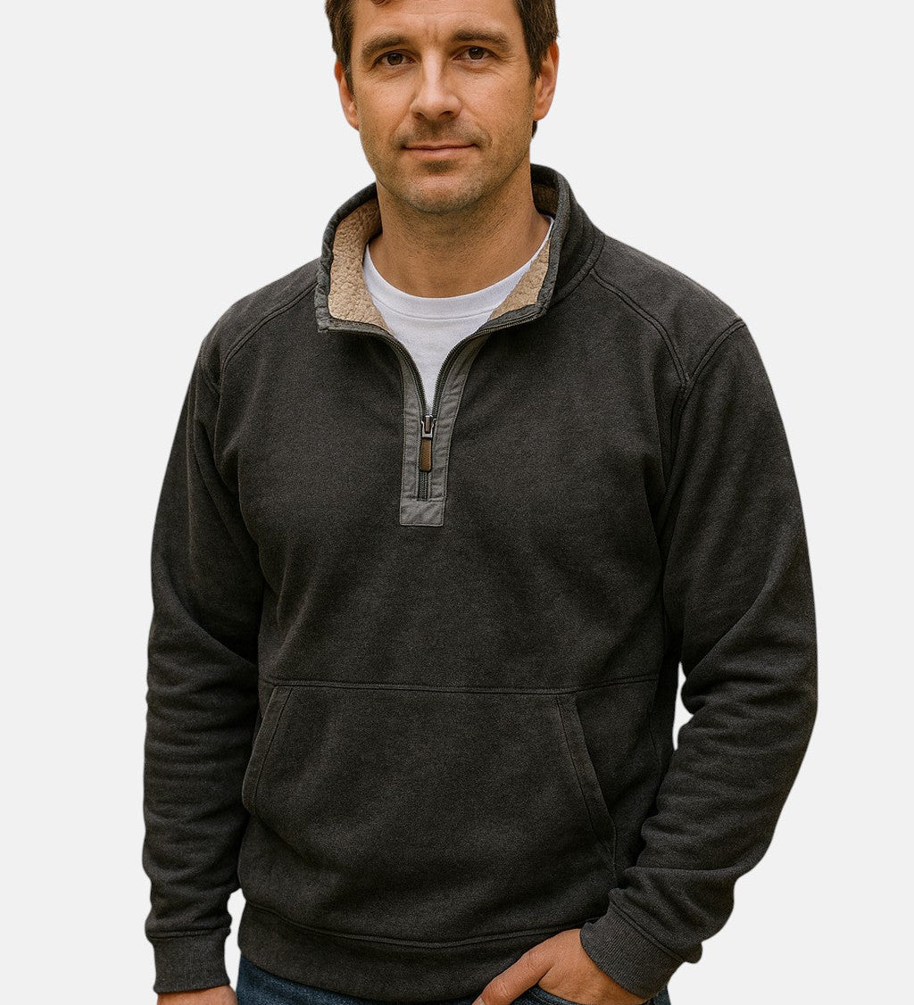 ARTHUR | POLOSHIRT MIT FLEECEFUTTER