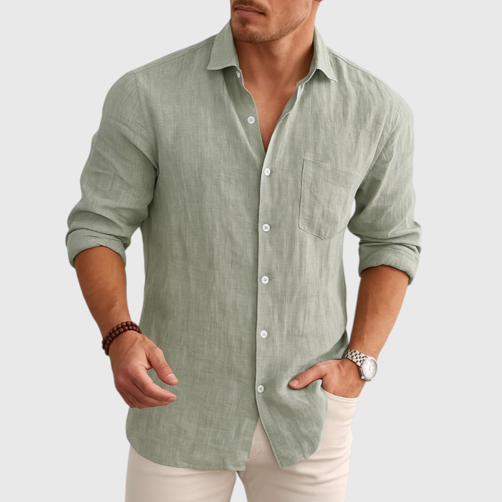 Juan | Essenzielle Leinenhemd