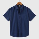 Marrakech | Kurzarm-Leinenhemd