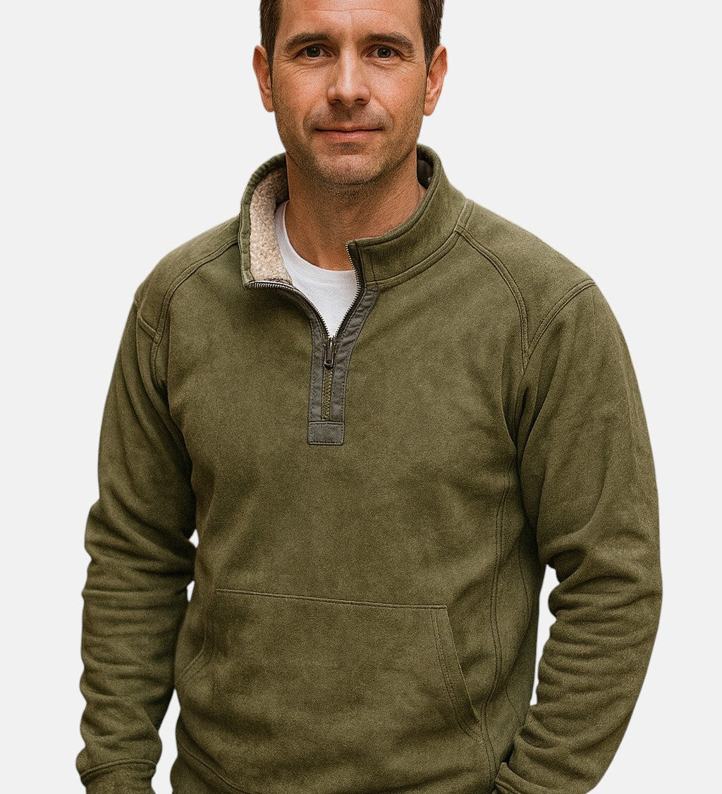 ARTHUR | POLOSHIRT MIT FLEECEFUTTER